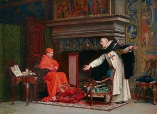Jehan Georges Vibert - Le choix dun prdicateur.webp