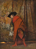 Polonius behind the curtain - Jehan Georges Vibert — artwork view