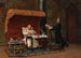 El banquete de los canónigos - Jehan Georges Vibert — vista de la obra