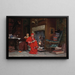 El Comité de los libros morales - Jehan Georges Vibert — cuadro enmarcado en la pared