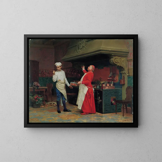 Jehan Georges Vibert - The Marvelous Sauce.webp