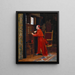 La Vue - Jehan Georges Vibert — framed artwork on a wall