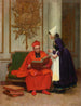 A Tough Medicine - Jehan Georges Vibert — artwork view
