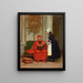 A Tough Medicine - Jehan Georges Vibert — framed artwork on a wall