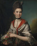 Retrato de Anna Elisabeth Battier nacida Storp - Jens Juel — vista de la obra