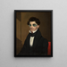Nathaniel Olds - Jeptha Homer Wade — cuadro enmarcado en la pared