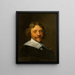 Retrato de Johann Maximilian zum Jungen - Jeremias van Winghe — cuadro enmarcado en la pared