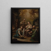La Nacimiento de la Virgen - Jerónimo Ezquerra — cuadro enmarcado en la pared
