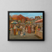 Italian Paintings at Jefferson Park - Jerome Myers — framed artwork on a wall