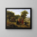 Apple Harvest - Jerome Thompson — framed artwork on a wall