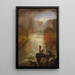 Canto de las aguas - Jerome Thompson — cuadro enmarcado en la pared