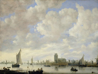 Jeronymus van Diest II - View of the Merwede off Dordrecht.webp