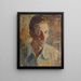 Autorretrato - Jerry Bywaters — cuadro enmarcado en la pared