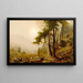 Autumnal Indian Summer - Jervis McEntee — framed artwork on a wall