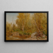 Ruisseau Sablonneux, Bois du Maine - Jervis McEntee — cuadro enmarcado en la pared