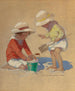 Build a Sandcastle - Jessie Willcox Smith — artwork view