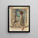 Dream Blocks - Jessie Willcox Smith — framed artwork on a wall