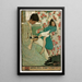 Morning Painting - Jessie Willcox Smith — framed artwork on a wall