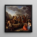 Jethro aconsejando a Moisés - Jan van Bronchorst — cuadro enmarcado en la pared