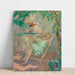 Reproducción del cuadro Joven niña dormida en un jardín - Henri Lebasque
