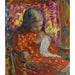 Reproduction of the painting Young girl sewing - Henri Lebasque
