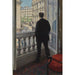 Reproducción del cuadro Joven hombre en su ventana - Gustave Caillebotte