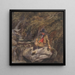 Joven pescador - William James Müller — cuadro enmarcado en la pared