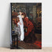 Reproduction of the painting Young women looking at Japanese objects - James Tissot