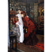 Reproduction of the painting Young women looking at Japanese objects - James Tissot