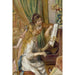 Reproducción del cuadro Jóvenes chicas al piano - Pierre-Auguste Renoir