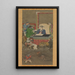 The Ten Kings of the Underworld 4 - Jin Chushi — framed artwork on a wall