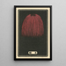 Fireworks at Night No. 8 - Jinta Hirayama — framed artwork on a wall
