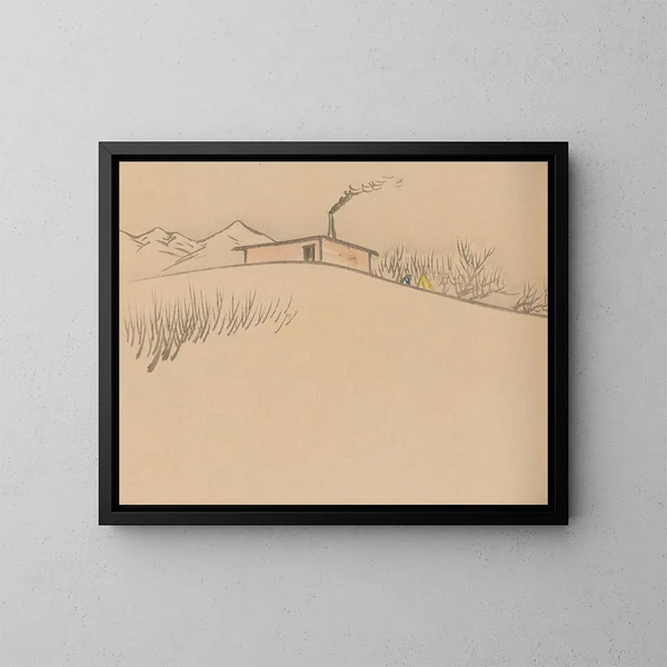 Hogajo Pl12 - Jiro Takeuchi — cuadro enmarcado en la pared