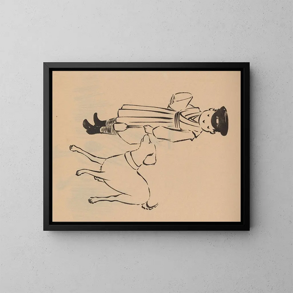 Hogajo PL16 - Jiro Takeuchi — cuadro enmarcado en la pared