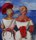 Damas junto al mar - Jēkabs Kazaks — vista de la obra