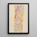 Illustrations for the legend of Saint Dorothée I - Jan Novák — framed artwork on a wall