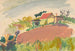 Landscape Painting with a Farm - Jan Novák — artwork view