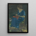 Above the item - John Thain — framed artwork on a wall