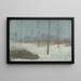 Invierno - John Thain — cuadro enmarcado en la pared