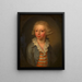 the Count Moritz Dietrichstein as a child - János Donát — framed artwork on a wall
