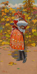 Autumn Painting - Joža Uprka — artwork view