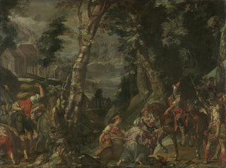 Joachim Wtewael - Meeting between David and Abigail.webp