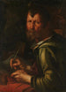 L'évangéliste San Lucas - Joachim Wtewael — vista de la obra