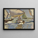 Bateaux sur le rivage - Joaquín Sorolla — cuadro enmarcado en la pared