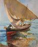Sentier de pêche de Valence Départ en mer Valence - Joaquín Sorolla — artwork view