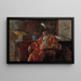 Figura de un comerciante - Joaquín Sorolla — cuadro enmarcado en la pared
