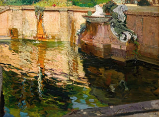 Joaqun Sorolla - La Fuente De Los Caballos La Granja The Horses Fountain La Granja.webp