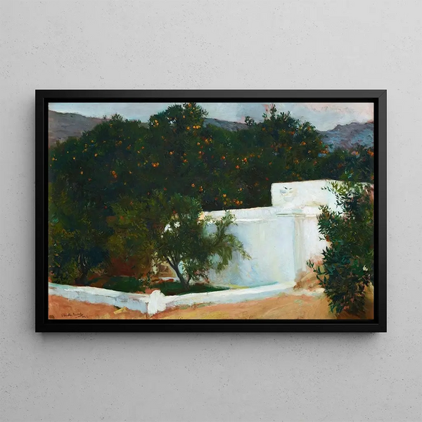 Joaqun Sorolla - Naranjos El Camino Del Mar Valencia Orange Trees On The Road To The Sea Valencia.webp