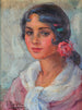 Retrato de una mujer - Joaquín Sorolla — vista de la obra