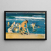 Estudio para Triste Herencia - Joaquín Sorolla — cuadro enmarcado en la pared
